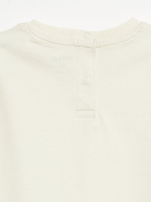 T-shirt liso sem mangas - Kiabi