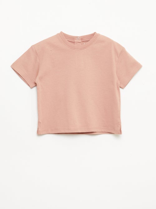 T-shirt liso sem mangas - Kiabi