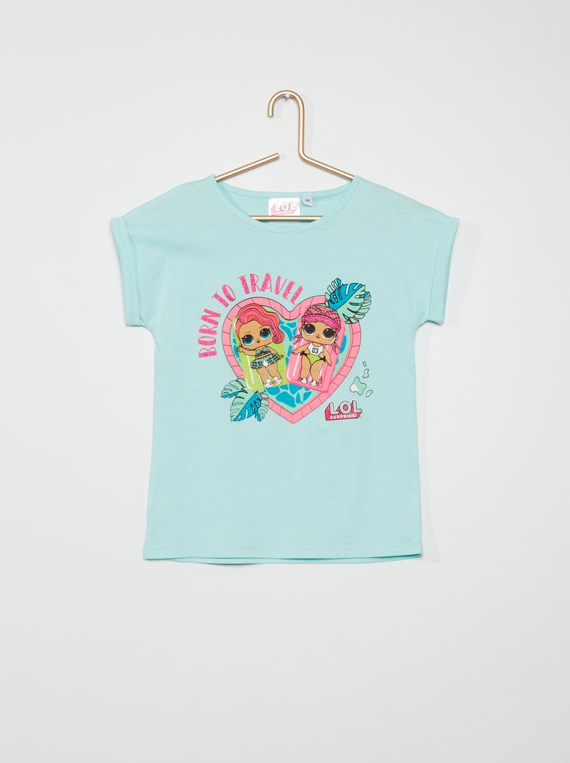 T-shirt 'L.O.L Surprise!' AZUL - Kiabi