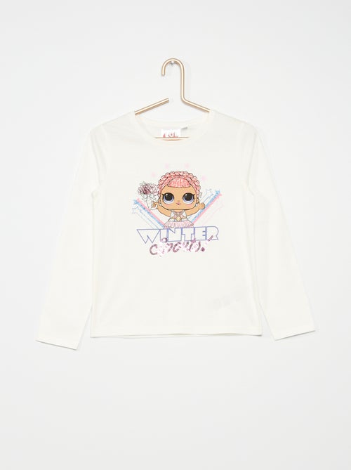 T-shirt 'L.O.L Surprise' com brilhantes - Kiabi