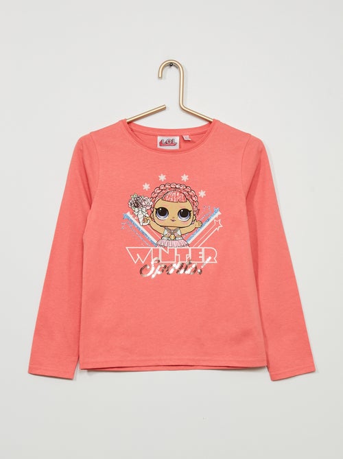 T-shirt 'L.O.L Surprise' com brilhantes - Kiabi