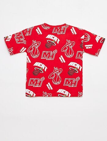 T-shirt loose de manga curta 'NBA'