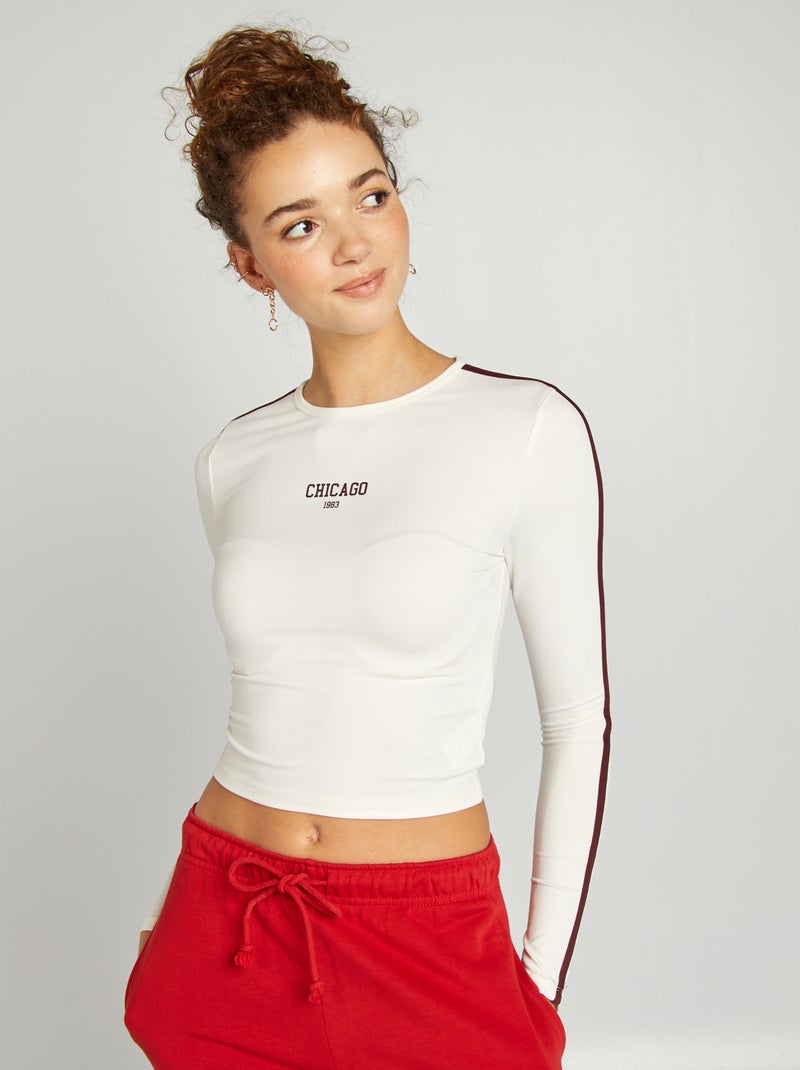 T-shirt 'Los Angeles' Branco - Kiabi