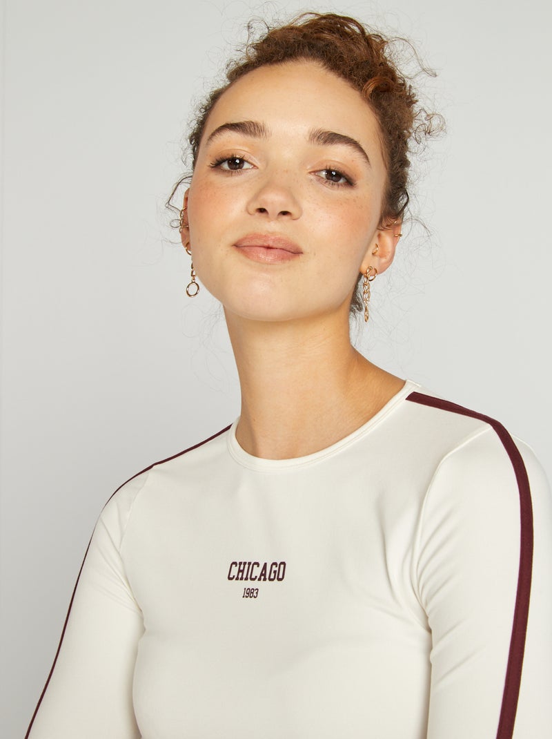 T-shirt 'Los Angeles' Branco - Kiabi