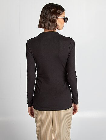 T-shirt malha peluche