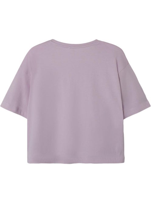 T-shirt Malva para Menina Name It Mlasso - Kiabi T-shirt Malva para Menina Name It Mlasso - Kiabi