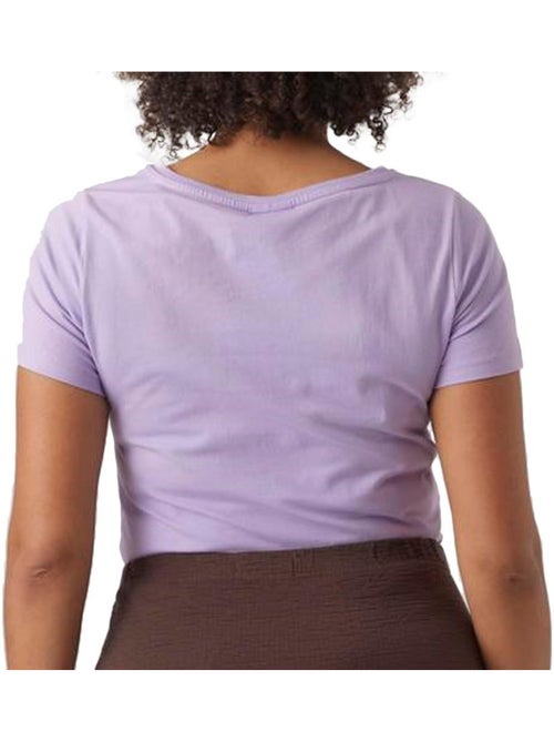 T-shirt Malva para Mulher Mamalicious Meryl - Kiabi