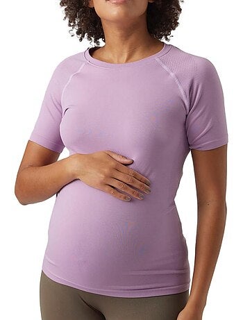 T-shirt Malva para Mulher Mamalicious Nala