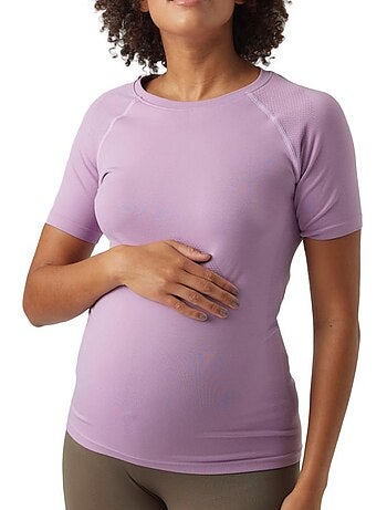 T-shirt Malva para Mulher Mamalicious Nala