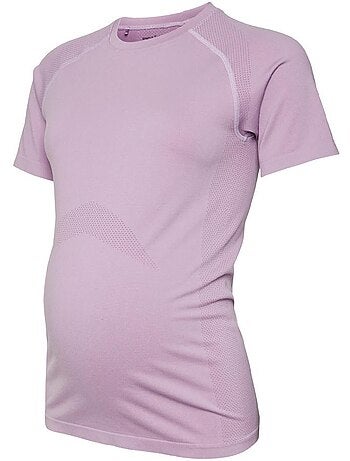 T-shirt Malva para Mulher Mamalicious Nala