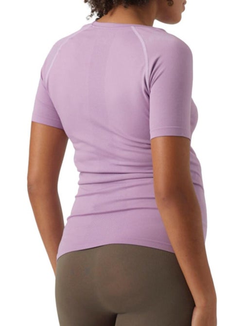 T-shirt Malva para Mulher Mamalicious Nala - Kiabi T-shirt Malva para Mulher Mamalicious Nala - Kiabi