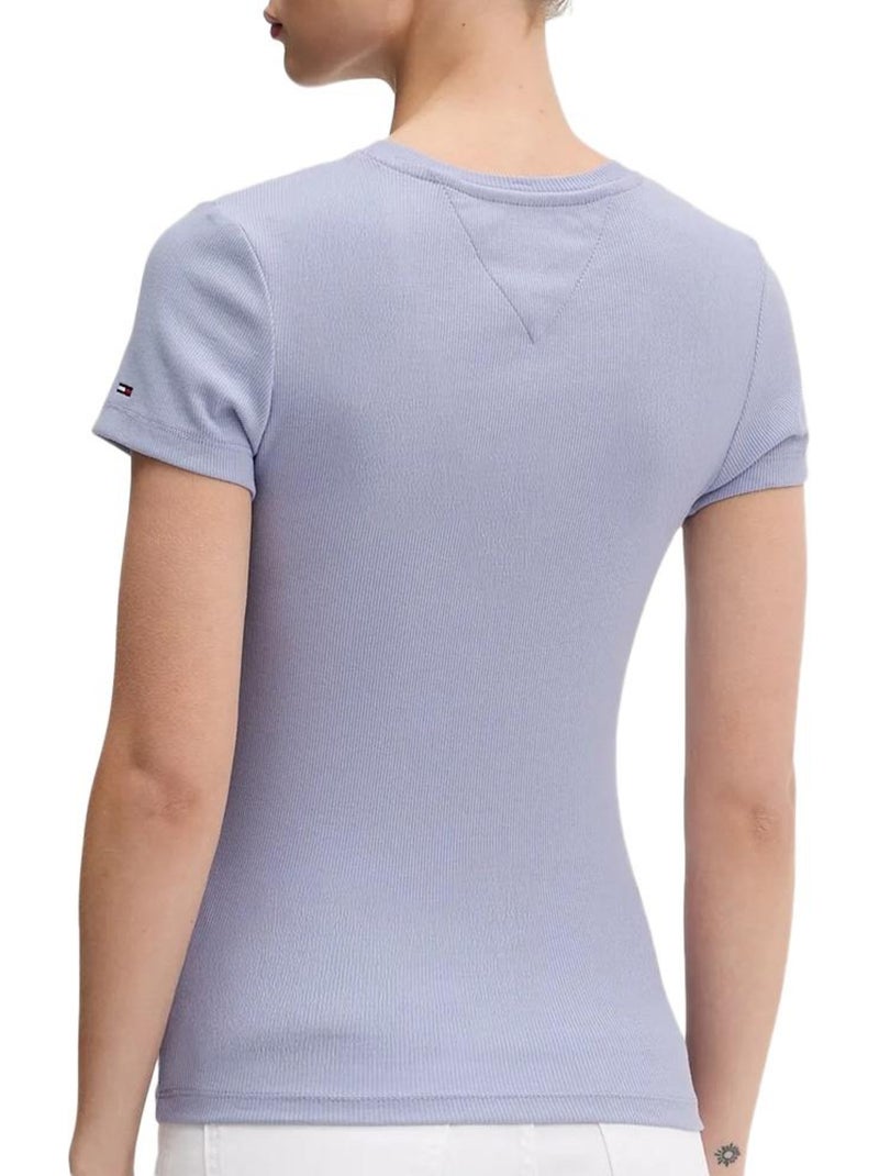 T-shirt Malva para Mulher Tommy Hilfiger DW0DW21838 Roxo - Kiabi