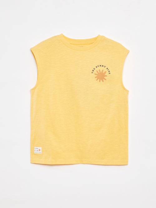 T-shirt manga cava - Grafik Edition - Kiabi