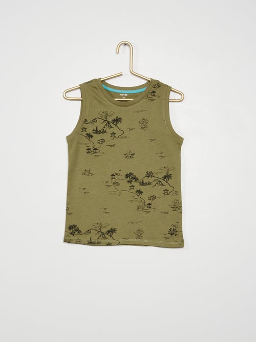 T-shirt manga cava - Kiabi