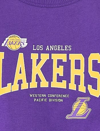 T-shirt manga cava de gola redonda 'NBA'