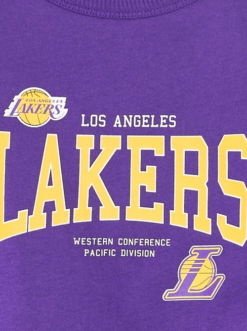 T-shirt manga cava de gola redonda 'NBA' - Kiabi