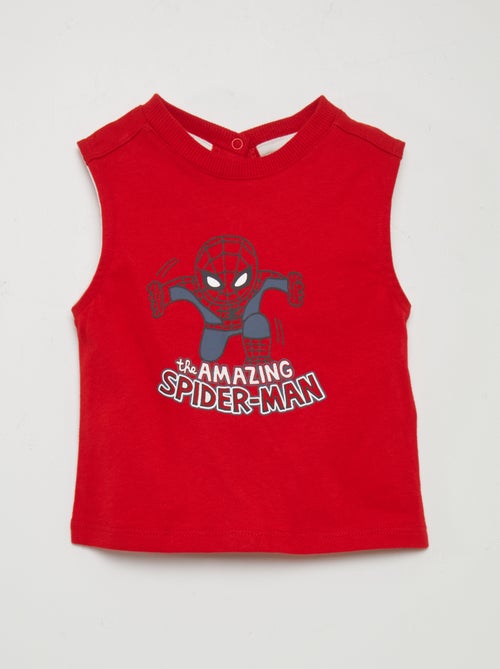 T-shirt manga cava 'Homem-Aranha' 'Marvel' - Kiabi