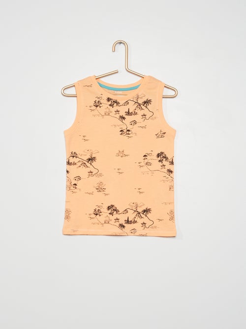 T-shirt manga cava - Kiabi