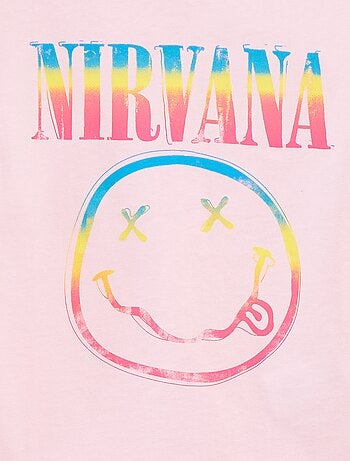T-shirt manga cava 'Nirvana'