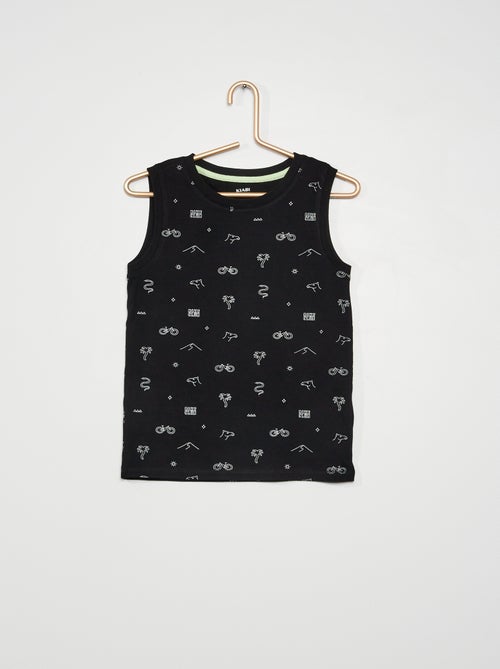 T-shirt manga cava - Kiabi