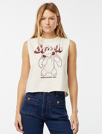 T-shirt manga cava 'Stitch' 'Disney'