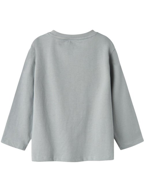 T-Shirt Manga Comprida Azul Menino Name it Thor - Kiabi T-Shirt Manga Comprida Azul Menino Name it Thor - Kiabi