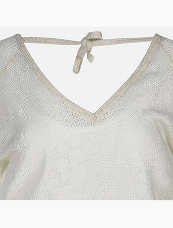 T-Shirt Manga Comprida Branca Kaporal JENTI para Mulher