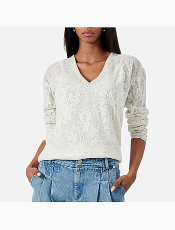 T-Shirt Manga Comprida Branca Kaporal JENTI para Mulher