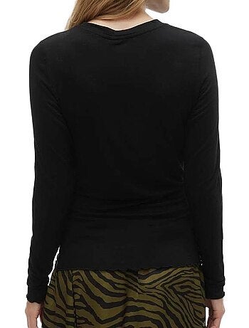 T-shirt de Gravidez de Manga Comprida Verde para Mulher Vero Moda Maternity