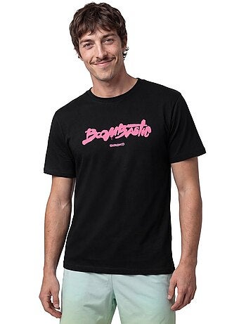 T-shirt manga curta homem boombastic