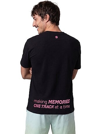 T-shirt manga curta homem boombastic