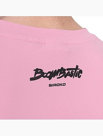 T-shirt manga curta homem boombastic