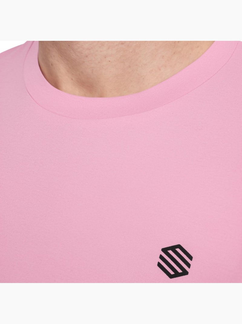 T-shirt manga curta homem boombastic Rosa - Kiabi