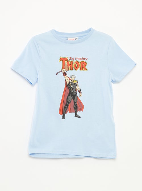 T-shirt manga curta 'Marvel' - Kiabi