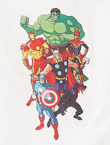 T-shirt manga curta 'Marvel'