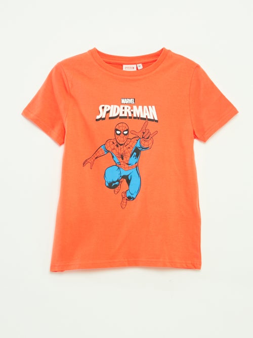 T-shirt manga curta 'Marvel' - Kiabi