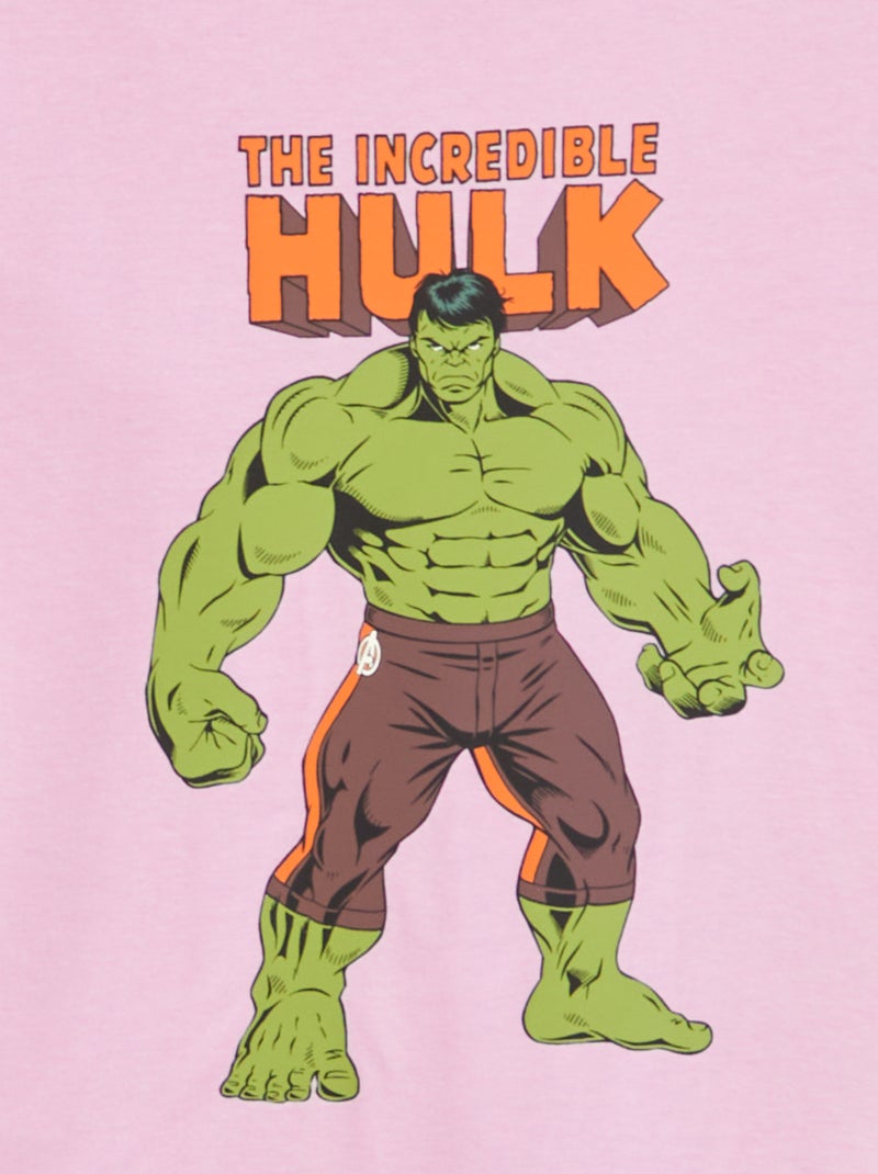 T-shirt manga curta 'Marvel' VIOLETA - Kiabi