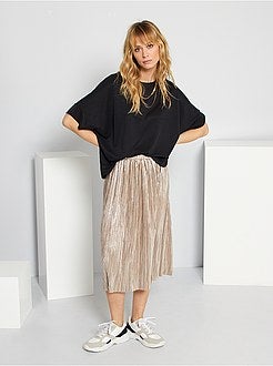 T-shirt manga curta - Kiabi