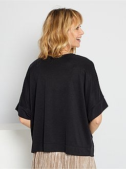 T-shirt manga curta - Kiabi