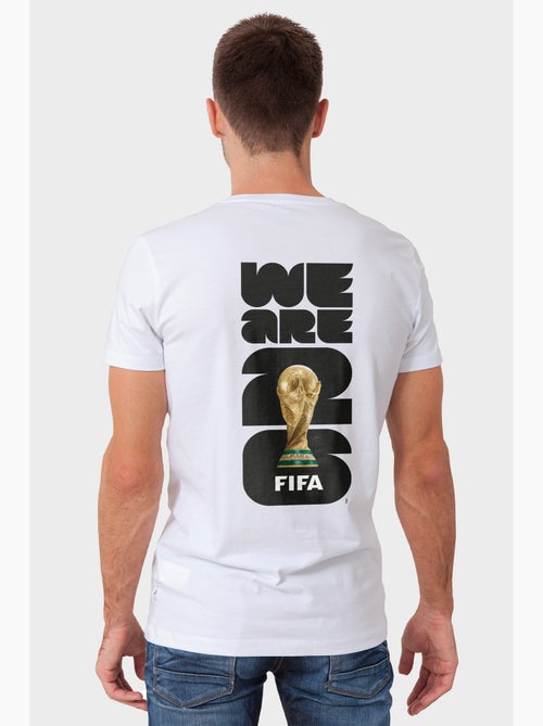T-shirt mangas curtas branco | licença oficial fifa world cup 2026 - Kiabi T-shirt mangas curtas branco | licença oficial fifa world cup 2026 - Kiabi