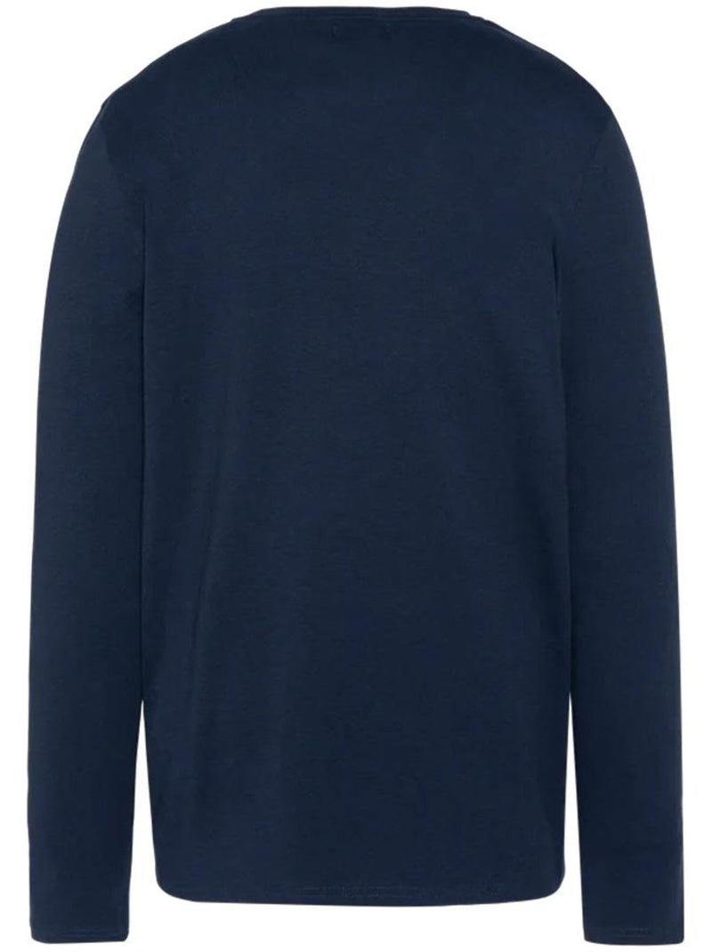 T-shirt Marine para Homem Schott BRODEDML Azul-marinho - Kiabi