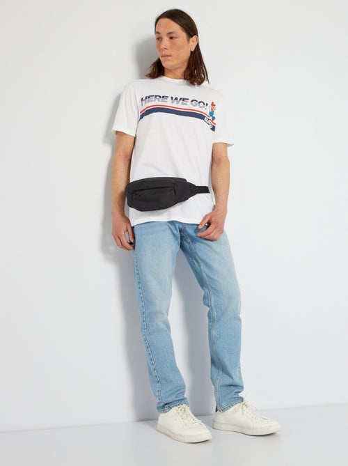 T-shirt 'Mário' de algodão - Kiabi