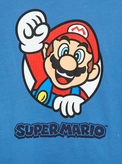 T-shirt 'Mario' em algodão - Kiabi