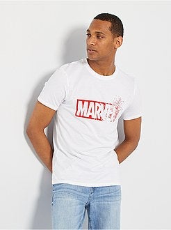 T-shirt 'Marvel' conceção ecológica - Kiabi