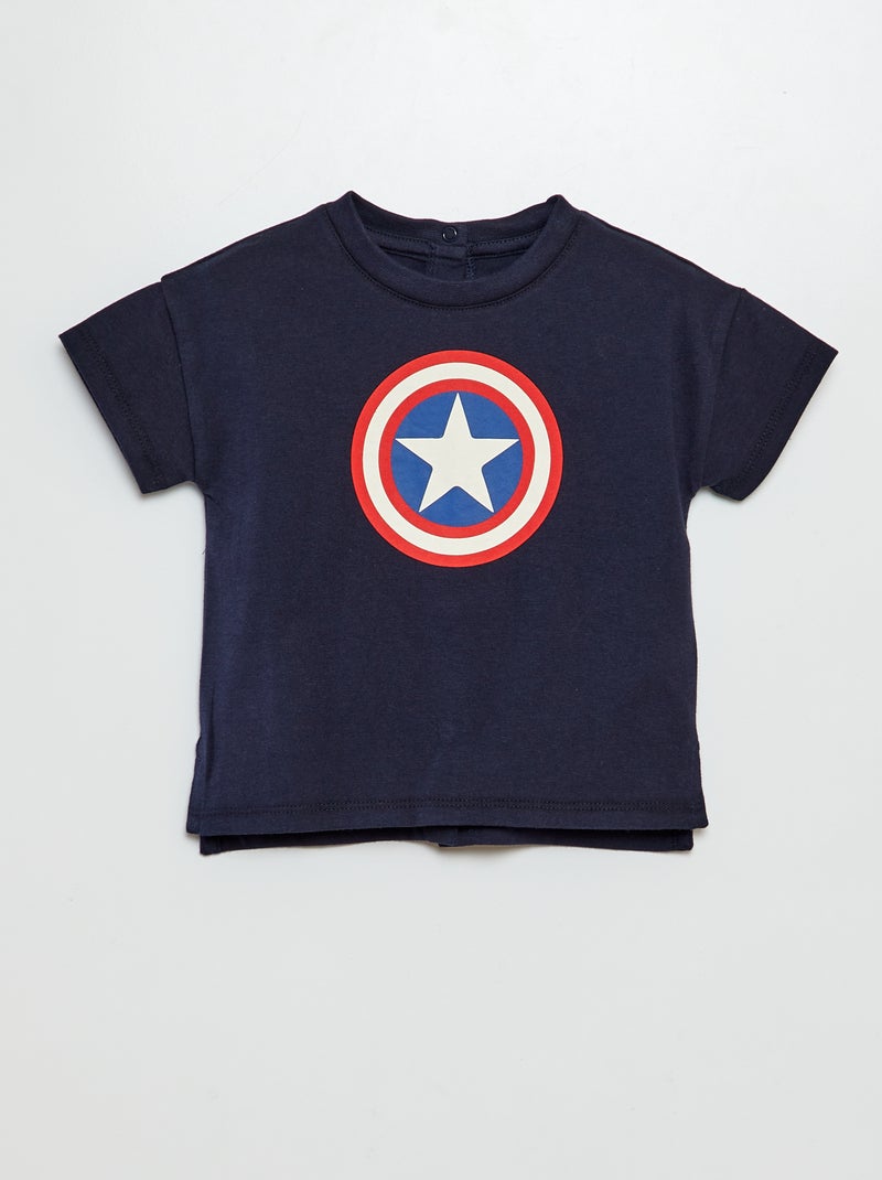 T-shirt 'Marvel' de manga curta BRANCO - Kiabi