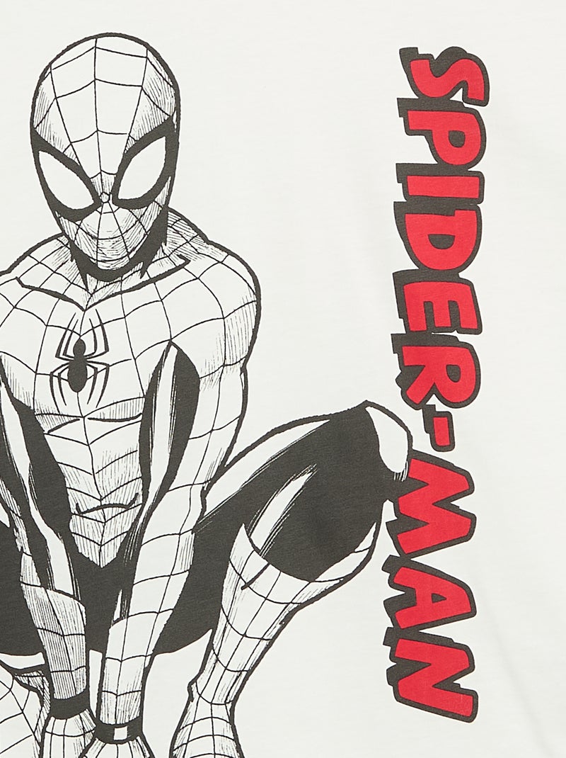 T-shirt 'Marvel' de manga curta Branco - Kiabi
