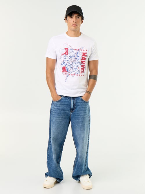 T-shirt 'Marvel' de manga curta - Kiabi