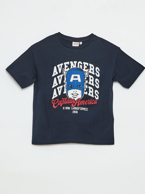 T-shirt 'Marvel' estampada de manga curta - Kiabi