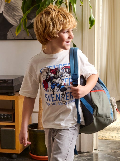 T-shirt 'Marvel' estampada de manga curta - Kiabi