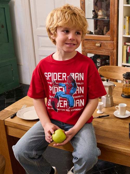 T-shirt 'Marvel' estampada de manga curta - Kiabi